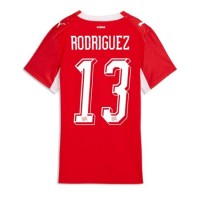 Švajčiarsko Ricardo Rodriguez #13 Domáci Ženy futbalový dres MS 2026 Krátky Rukáv